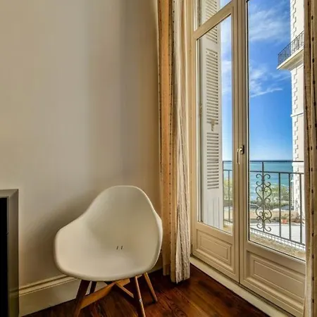 Appartement Front D'Ocean Coeur De Ville Biarritz Lägenhet *